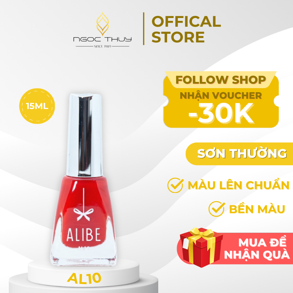 Sơn Móng Tay Cao Cấp Ngọc Thuỷ Nail 15ml - Mã AL10 21-30