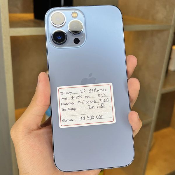 13 PRMX 128GB - like new 99% - bảo hành 12 tháng