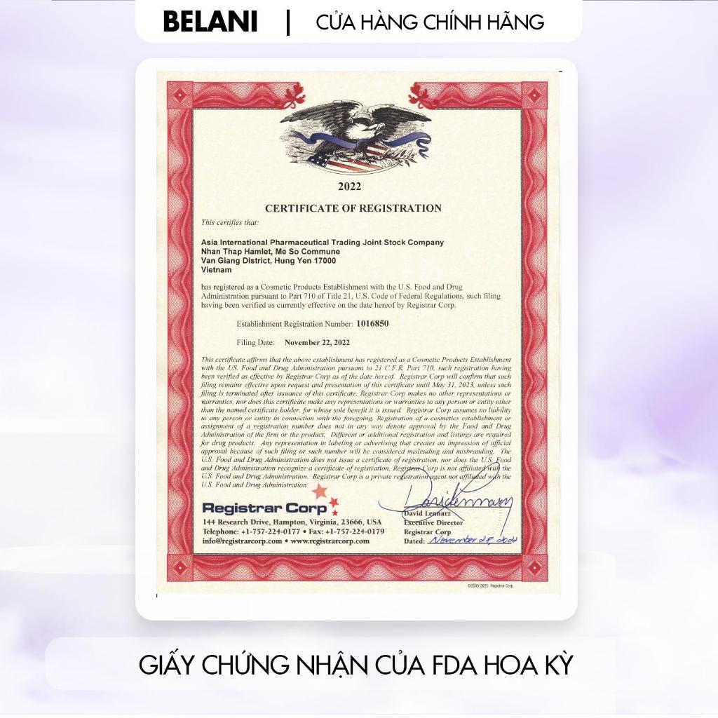 Belani Retinol 30ml Kem dưỡng ẩm MỜ NÁM & NẾP NHĂN