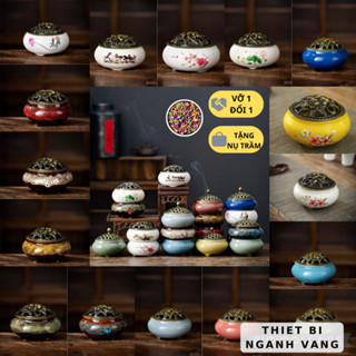 [HOẢ TỐC 1H] 25 Mẫu Lư Sứ Xông Trầm - Đỉnh Đốt Nhang Trầm THIET BI NGANH VANG