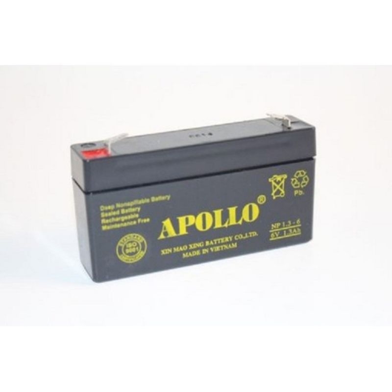 Bình Acqui 6V 1.3Ah dùng cho cân điện tử. Thay cho cân KD-TBED, DS6000 , AND602 , FRH. DS302.  VB302