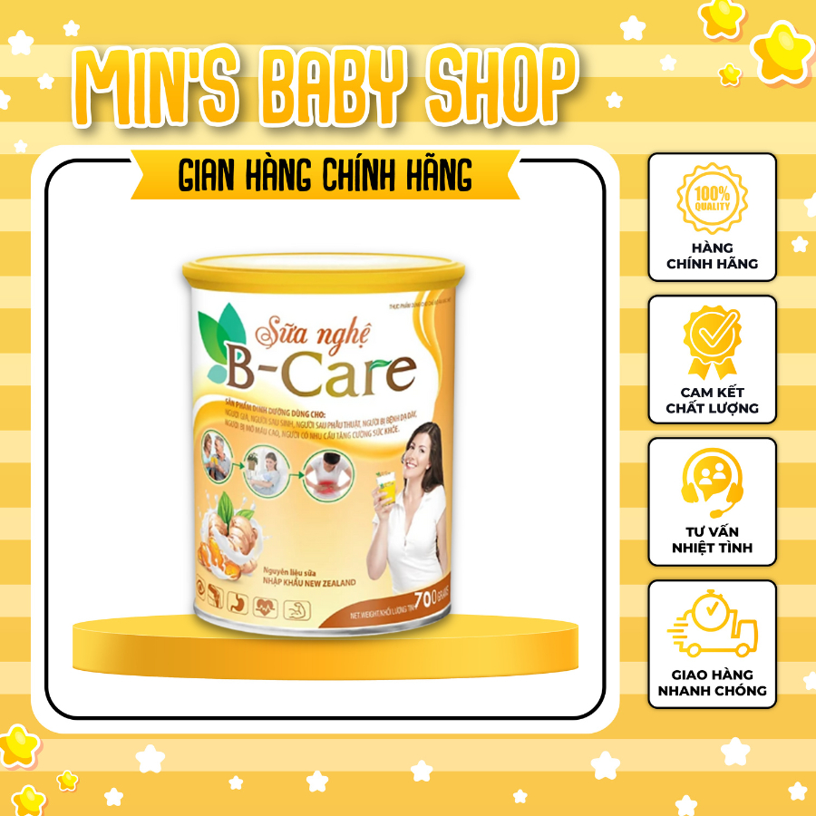 Sữa nghệ B CHÍNH HÃNG Sữa Care lon 400gr cung cấp đầy đủ dưỡng chất cho mẹ