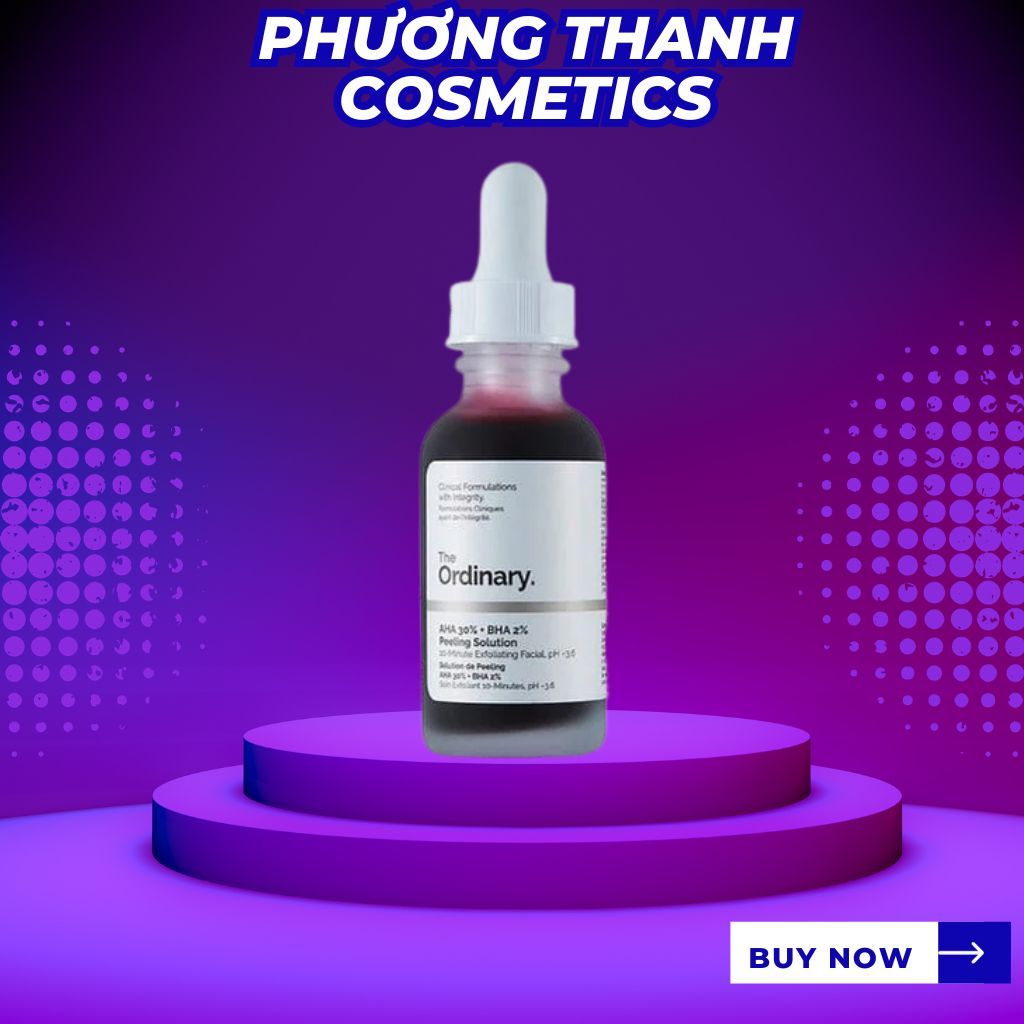 Tinh Chất Peel da The Ordinary AHA 30%+BHA 2% Peeling Solution 30ml " NEW "