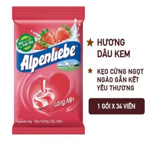 kẹo Alpenliebe vị dâu 119g
