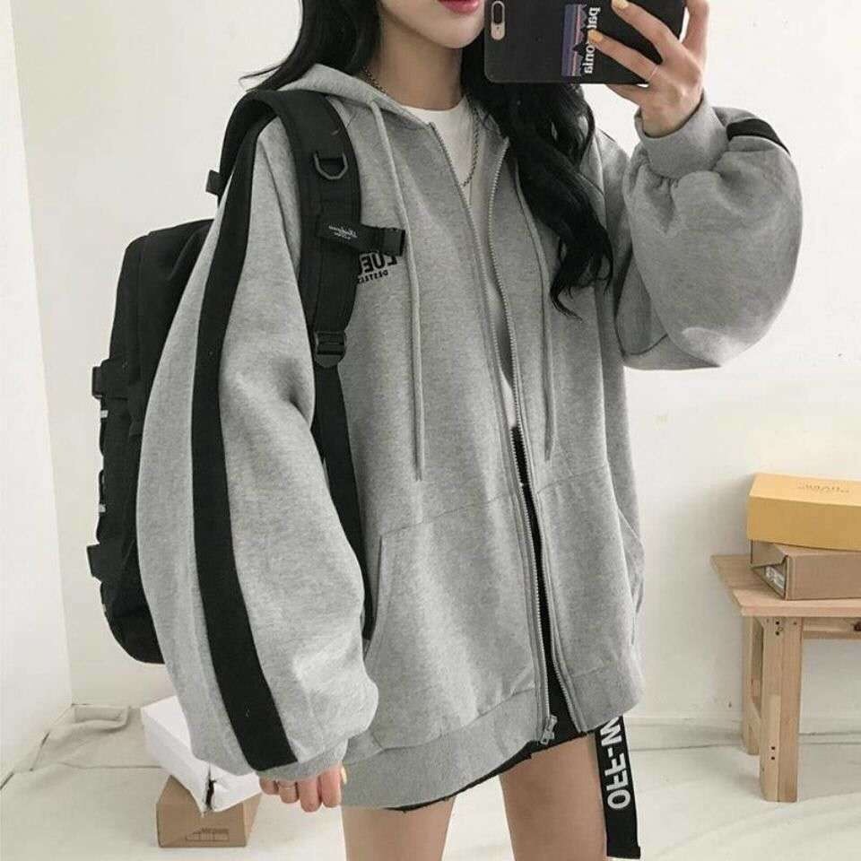 Áo Khoác HOODIE Khóa Kéo Mũ Trùm Đầu 2 Lớp Xịn Sò TPP FASHION
