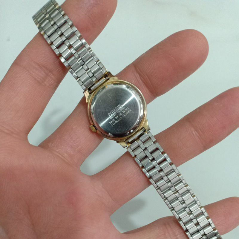 Đồng hồ si nữ hiệu PEGASUS demi mặt vàng cát
