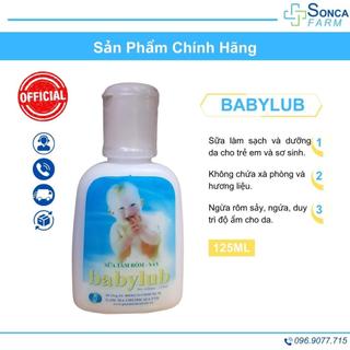Sữa tắm rôm sảy babylub 125ml dịu nhẹ an toàn cho trẻ nhỏ