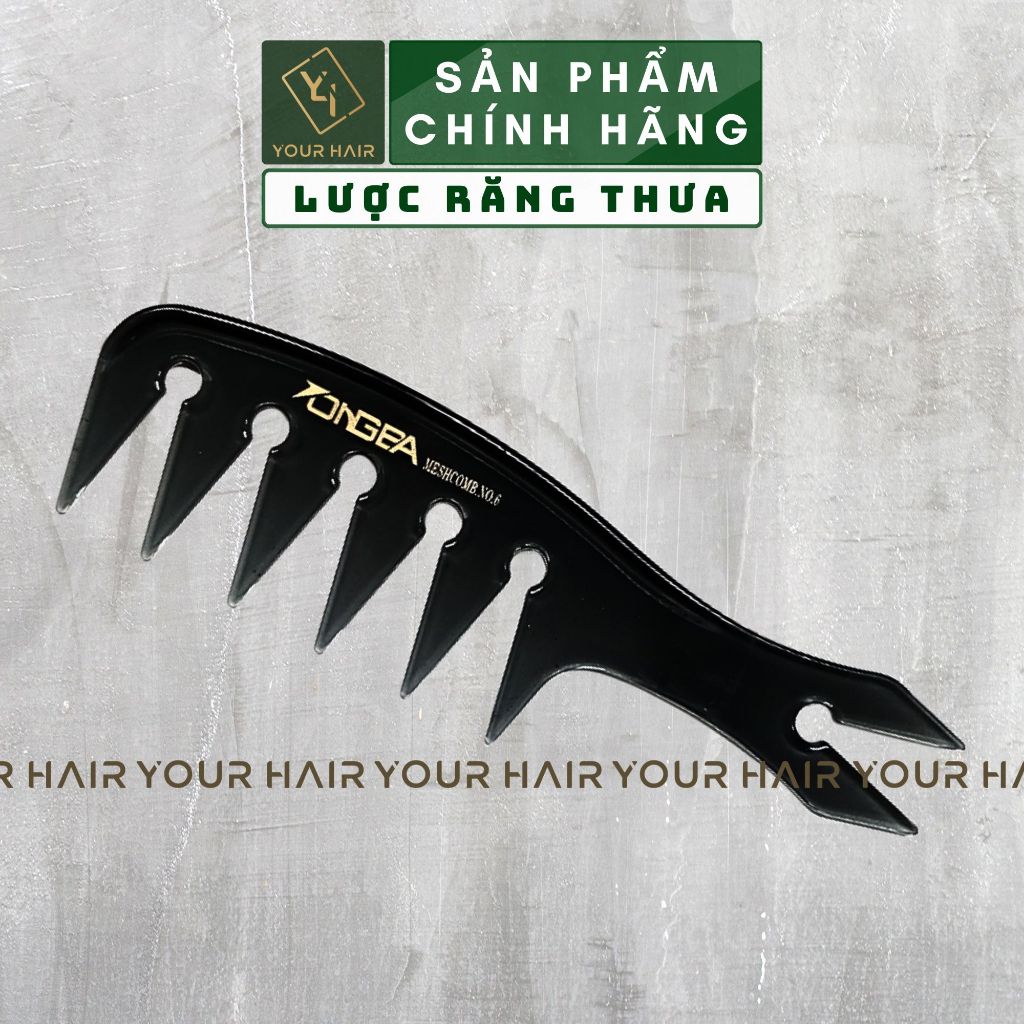 Lược tạo kiểu răng thưa Mesh Comb no.6