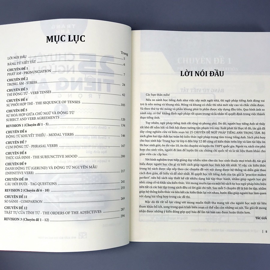 Sách - 25 Chuyên Đề Ngữ Pháp Tiếng Anh Trọng Tâm - Tập 1 - HHB