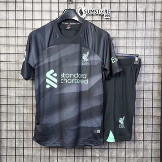 Áo Liverpool Đen Thủ Môn - Đồ Đá Banh Đẹp
