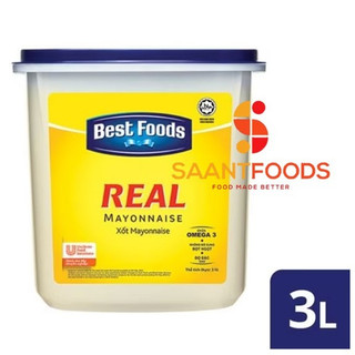 Sốt Mayonnaise Best Food REAL 3 Kg