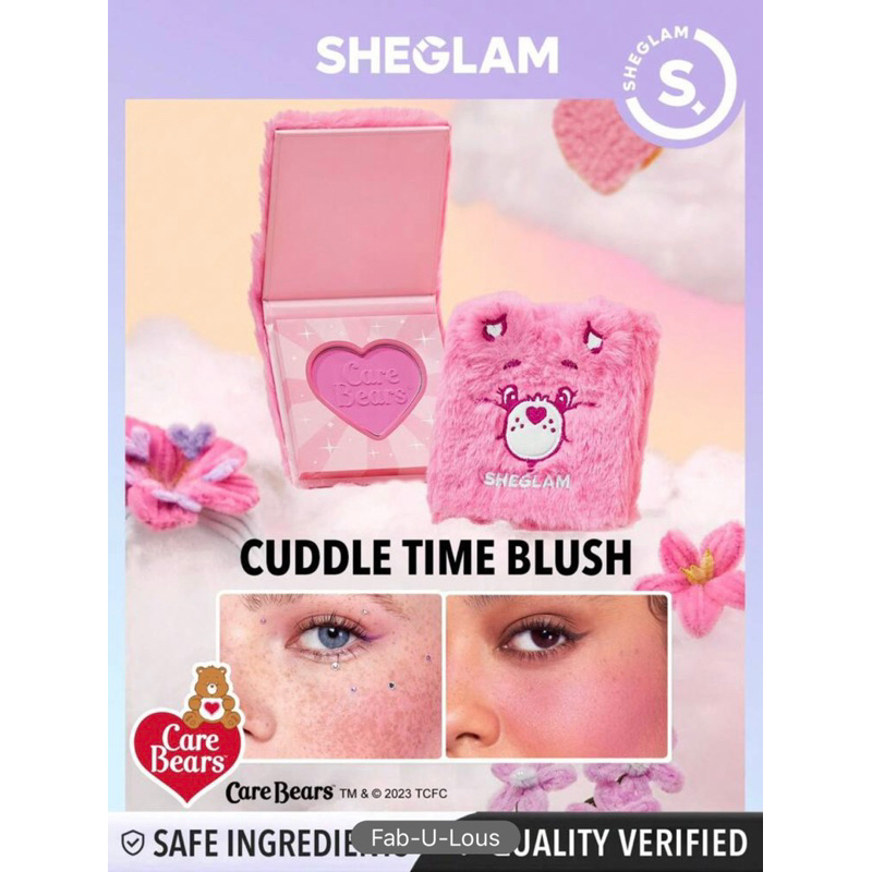 SHEGLAM X Quan tâm Gấu Thời gian phấn má