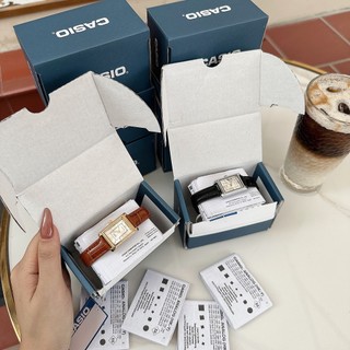 1303-8# Đồng hồ da Cassio thời trang fullbox