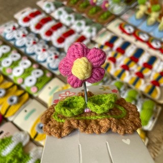 KẸP TÓC LEN HANDMADE (Hàng có sẵn nhiều mẫu)