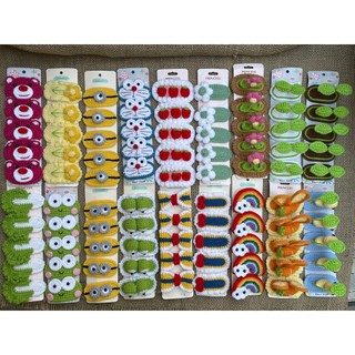 KẸP TÓC LEN HANDMADE (Hàng có sẵn nhiều mẫu)
