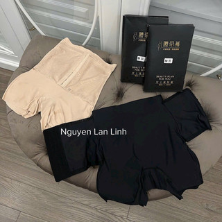 Quần mặc váy gen bụng corset định hình đúc su, quần gen đúc đùi cài trước