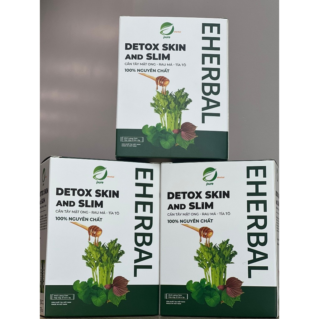 Bột Eherbal DETOX SKIN & SLIM