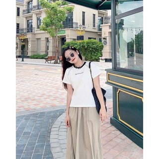 Áo babytee phối line Weather