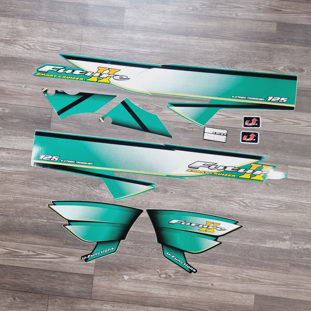 Trọn bộ tem dàn áo xe FUTURE 2 - tem 3 lớp như ZIN theo xe