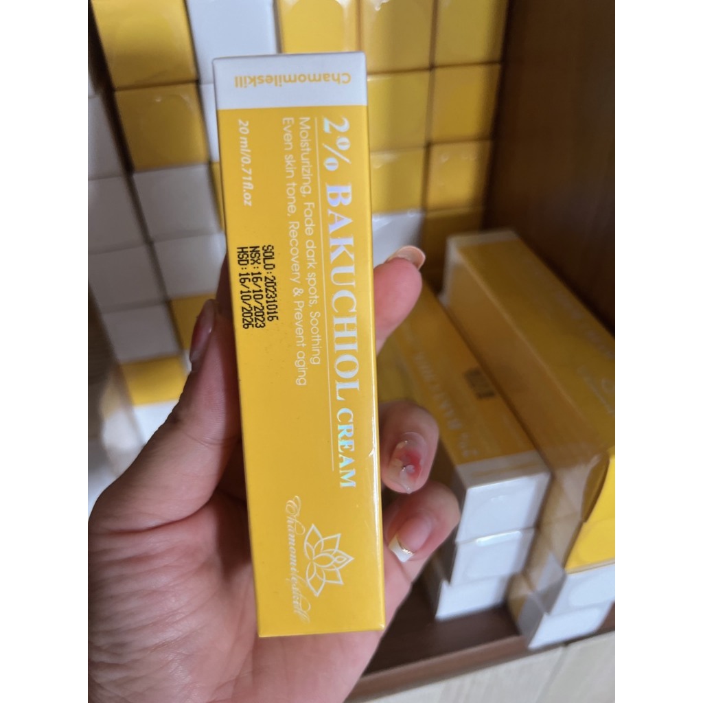 Peel da Chamomileskill - Peeling 2% Bakuchiol Cream Chamomile chính hãng