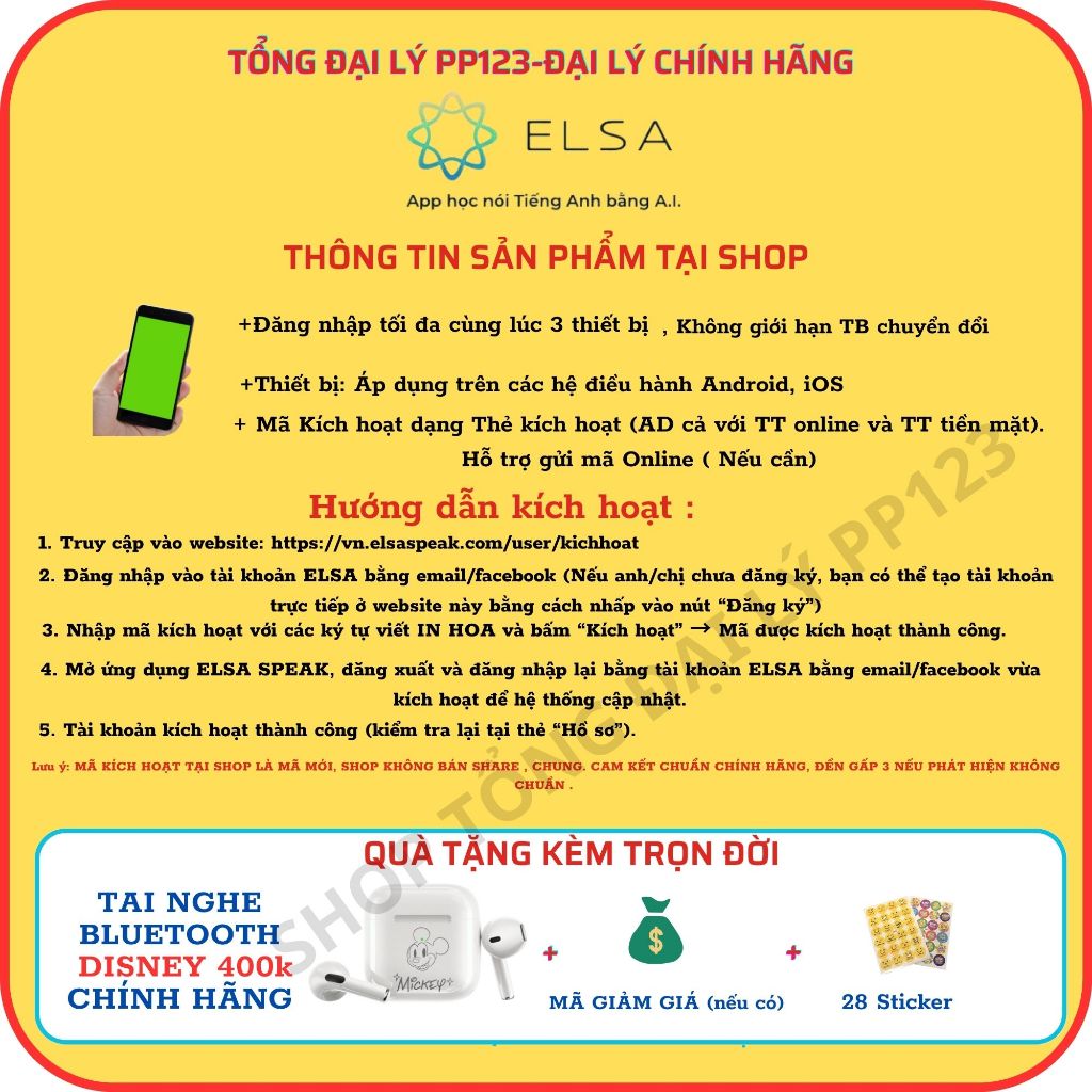 ELSA SPEAK PRO 1 Tháng - Tự Tin Giao Tiếp Với 10 Phút Mỗi Ngày