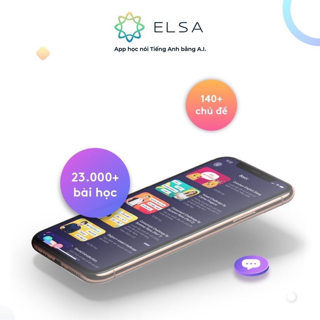ELSA SPEAK PRO 1 Tháng - Tự Tin Giao Tiếp Với 10 Phút Mỗi Ngày