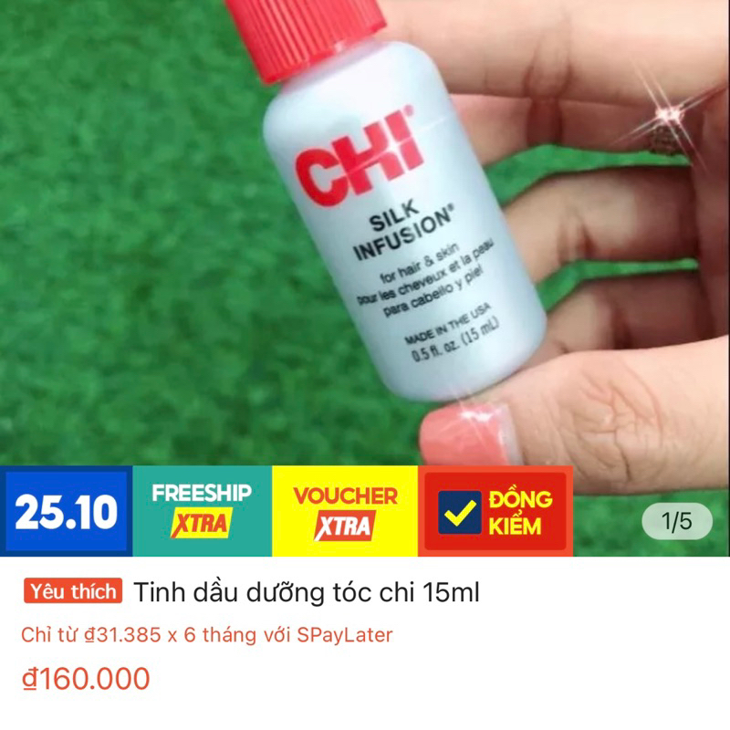 Tinh chất dưỡng phục hồi tóc bóng mượt CHI Infusion
