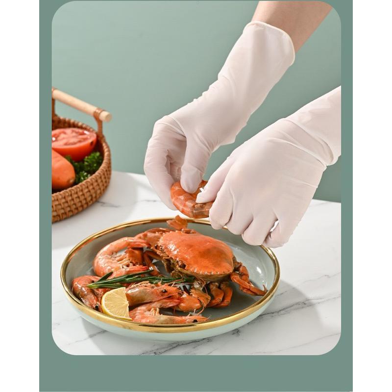 Găng Tay Cao Su Hộp 30 Cái Đa Năng Làm Bếp,Rửa Bát,Vệ Sinh Không Mùi