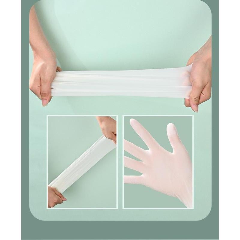 Găng Tay Cao Su Hộp 30 Cái Đa Năng Làm Bếp,Rửa Bát,Vệ Sinh Không Mùi