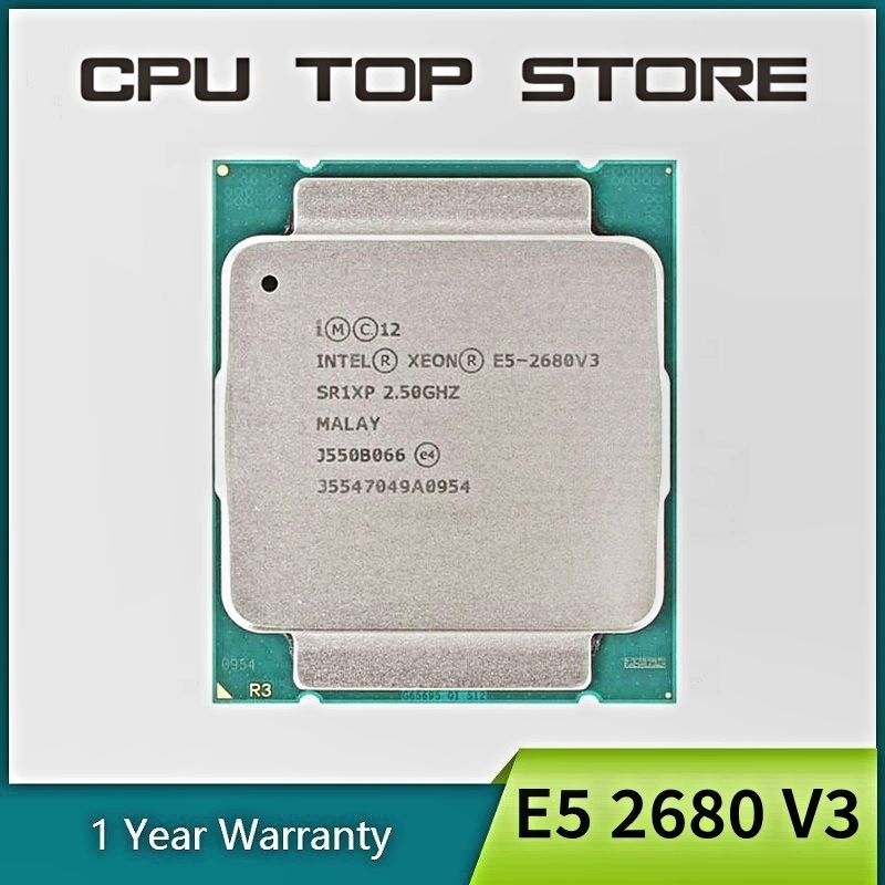 CPU XEON E5 2680V3 2.5-3.3GHZ 12 LÕI 48 LUỒNG