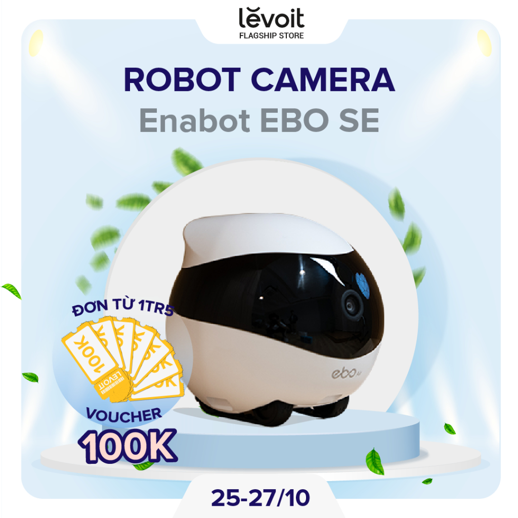 Robot camera thông minh giữ nhà ENABOT EBO SE - Hàng Chính Hãng