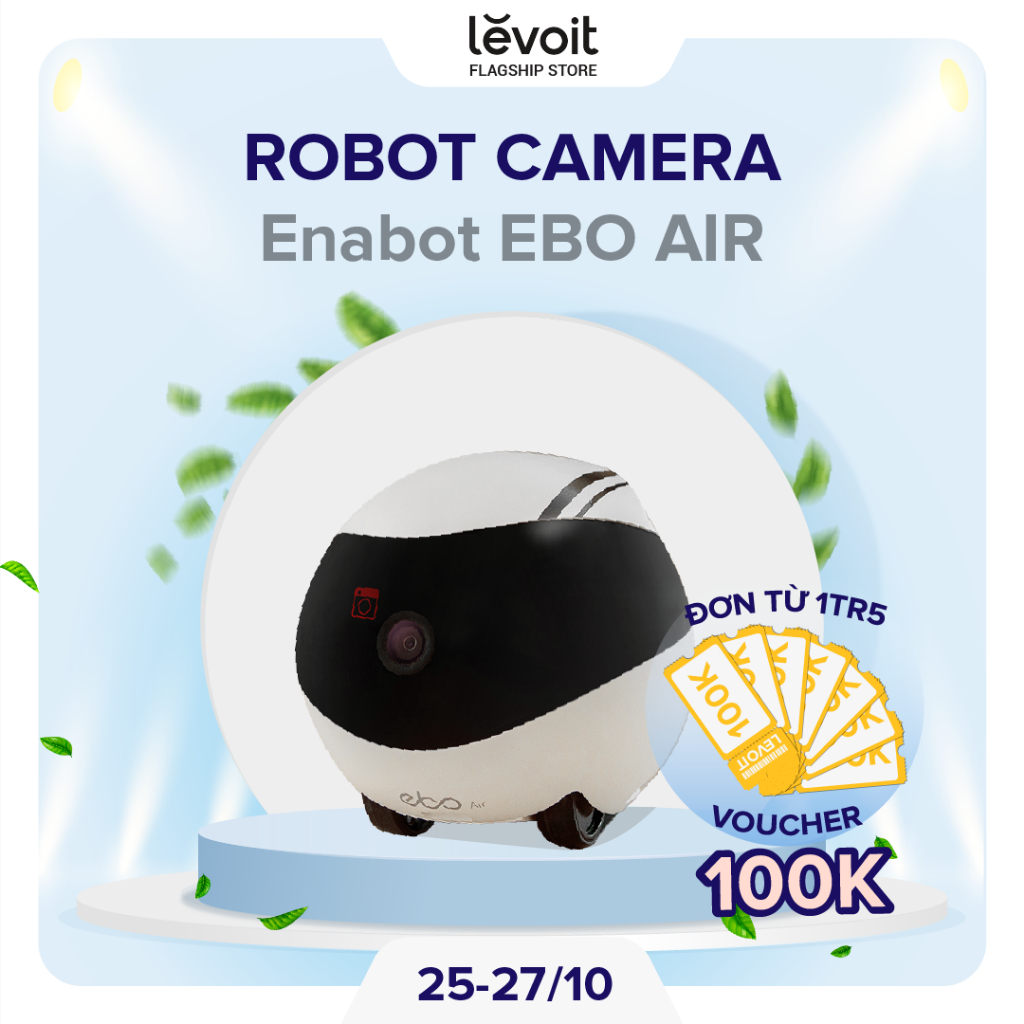 Camera Robot Thông Minh Giữ Nhà ENABOT Ebo Air - Hàng Chính Hãng