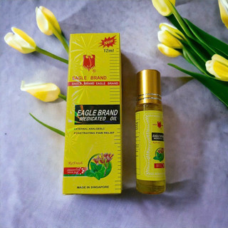 Dầu gió con ó lăn 12ml( Xanh, Vàng, trắng)