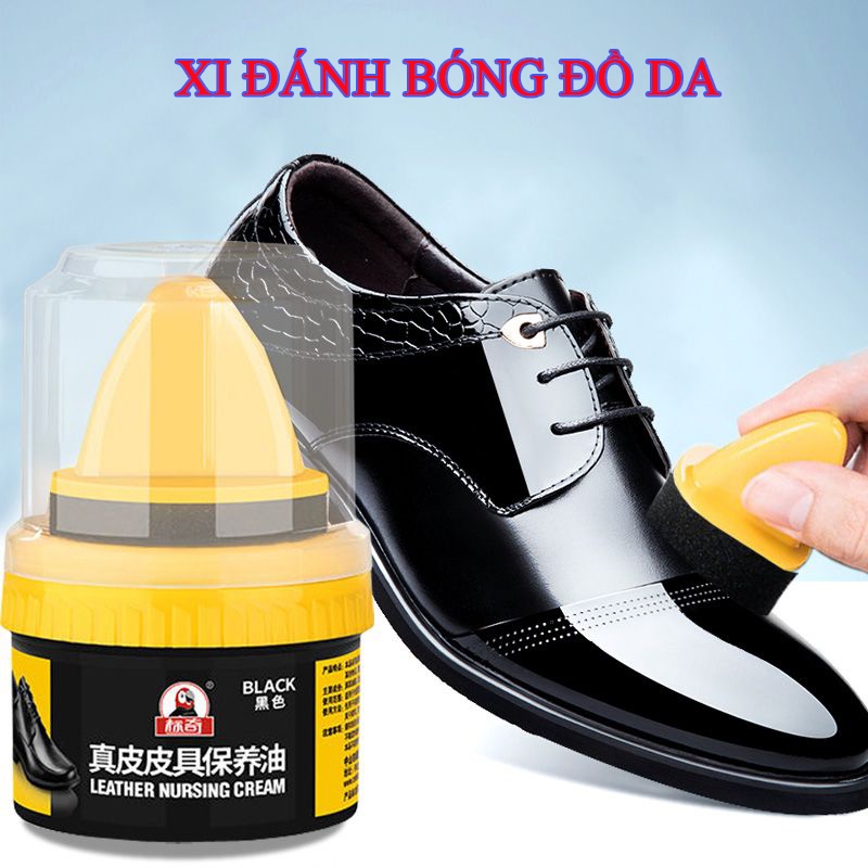 Xi Đánh Bóng Giày Da làm bóng nhanh đồ da (   hot)