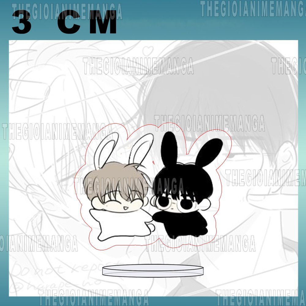 Mô hình Standee CHECKMATE Chiếu tướng in hình manhwa BL anime tượng mica acrylic chibi xinh xắn