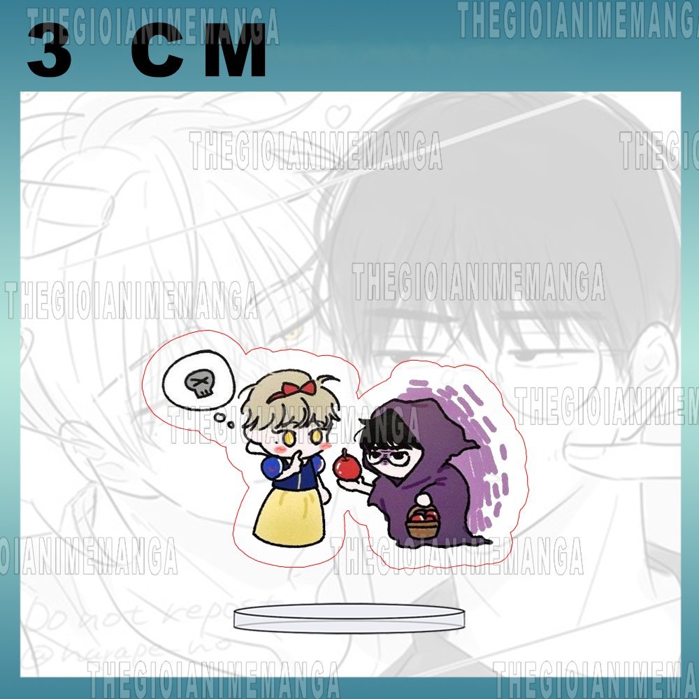 Mô hình Standee CHECKMATE Chiếu tướng in hình manhwa BL anime tượng mica acrylic chibi xinh xắn
