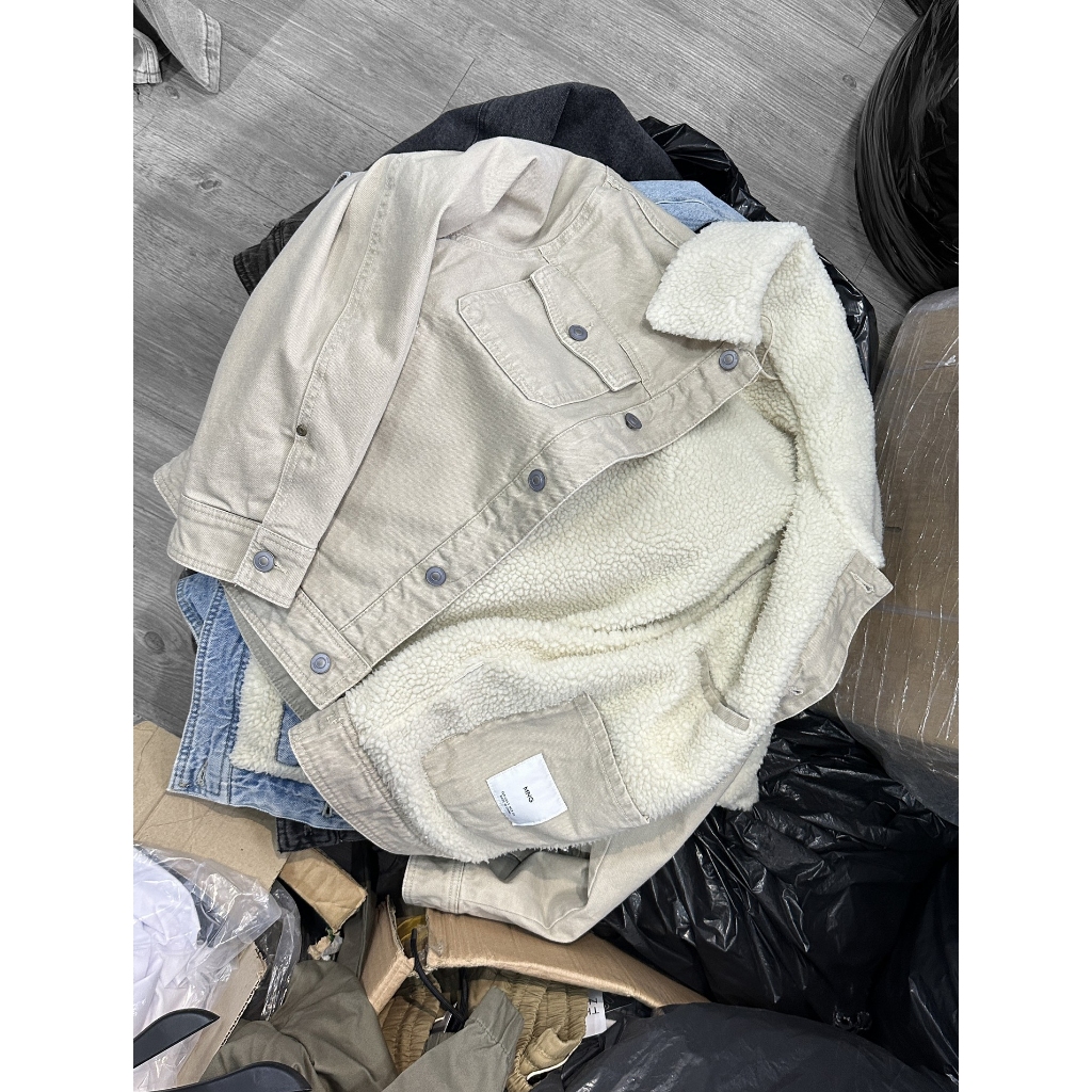 Áo Khoác Denim - Áo Khoác Jean Lót Lông Cừu - 2024AK21 - 2024AK24 - 2024AK22