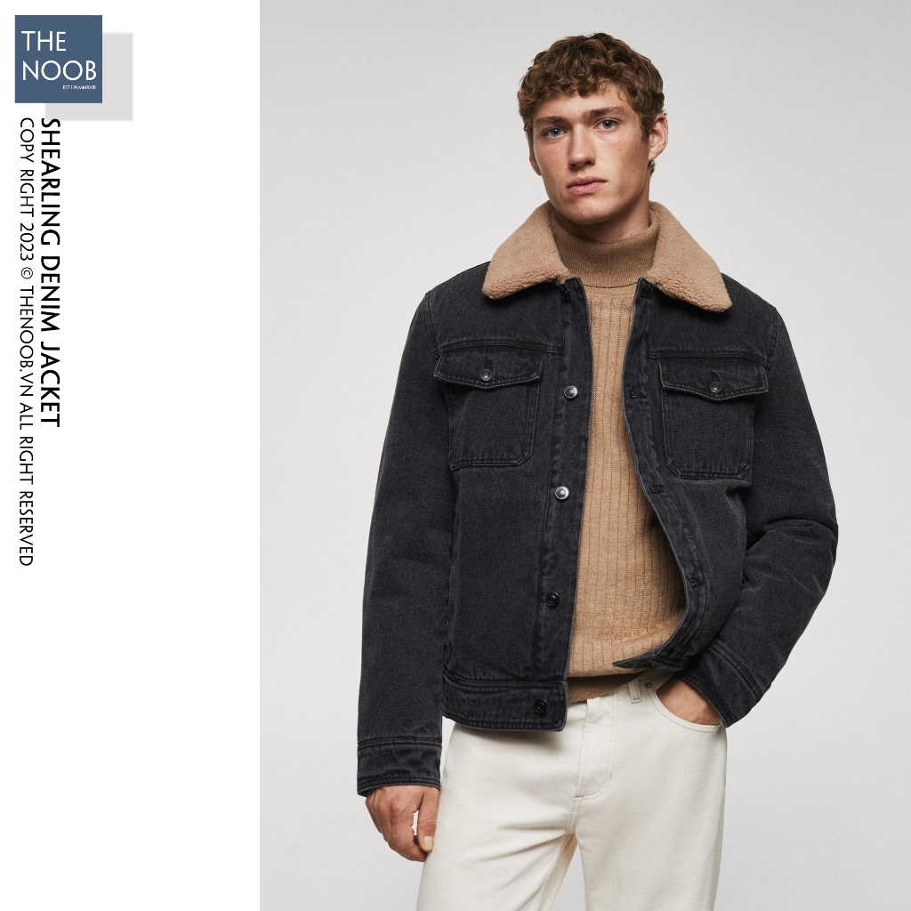 Áo Khoác Denim - Áo Khoác Jean Lót Lông Cừu - 2024AK21 - 2024AK24 - 2024AK22