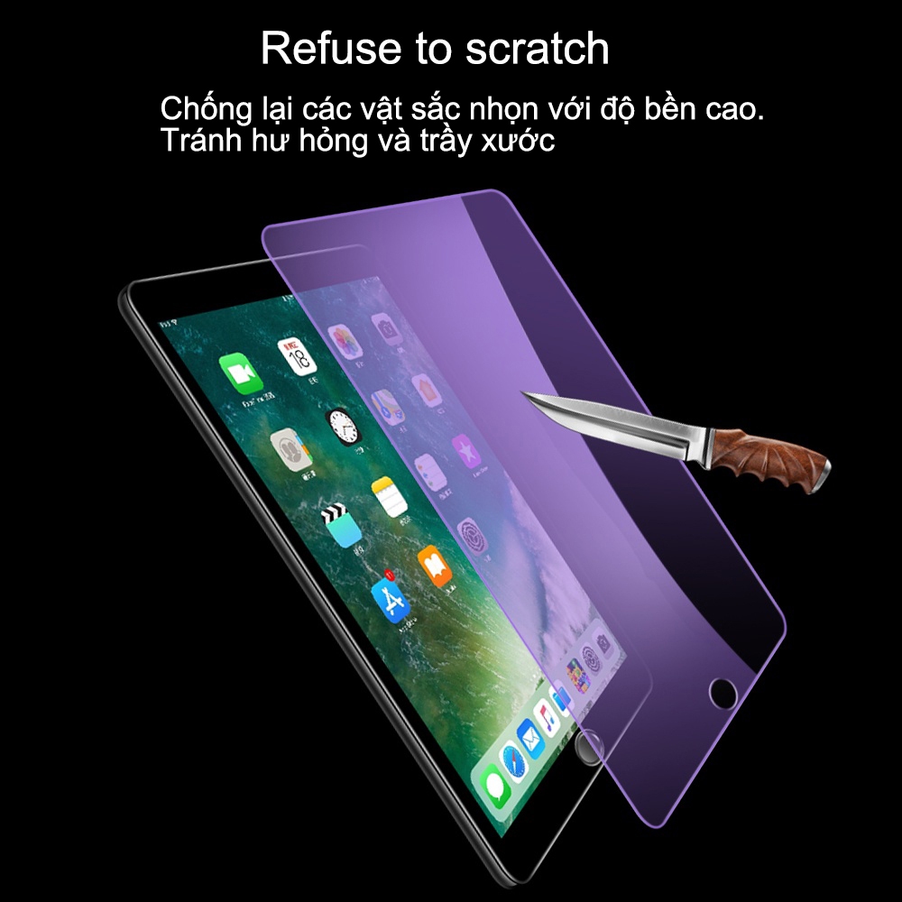 Goojodoq Miếng dán màn hình kính cường lực IPAD cho iPad 2018 9.7 Pro 11 10.5 10.2 2019/iPad Air3 Phim 9H