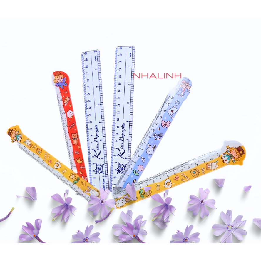 Thước kẻ cứng Kim Nguyên 20-30cm