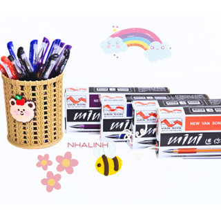Bút gel nước mini đủ màu,ngòi to