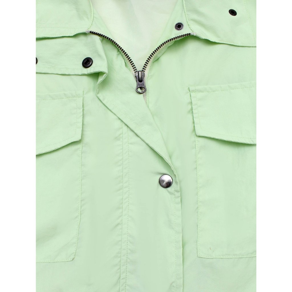 Áo gió nữ VIỆTBROTHERS dáng croptop 231AMU02