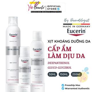 Xịt khoáng Eucerin Hyaluron Mist Spray dưỡng ẩm cho da