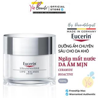 Eucerin Lipo Balance - Kem dưỡng ẩm Eucerin dành cho da nhạy cảm 50ml