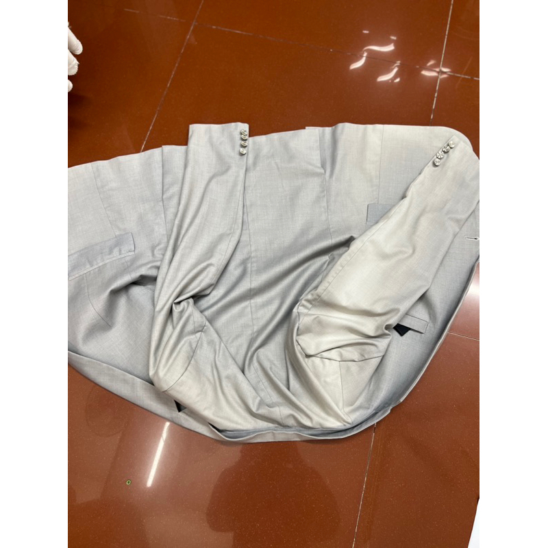 Áo vest xám 1 nút size M