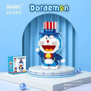 Lego Doraemon, mô hình đồ chơi lắp rap cho bé