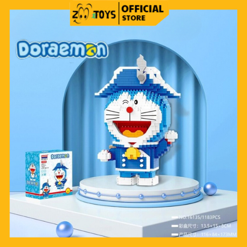 Lego Doraemon, mô hình đồ chơi lắp rap cho bé