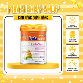 Sữa bột 💥 chính hãng 💥 sữa non tổ yến betasure colonest 1 cho trẻ từ 0-12 tháng tuổi