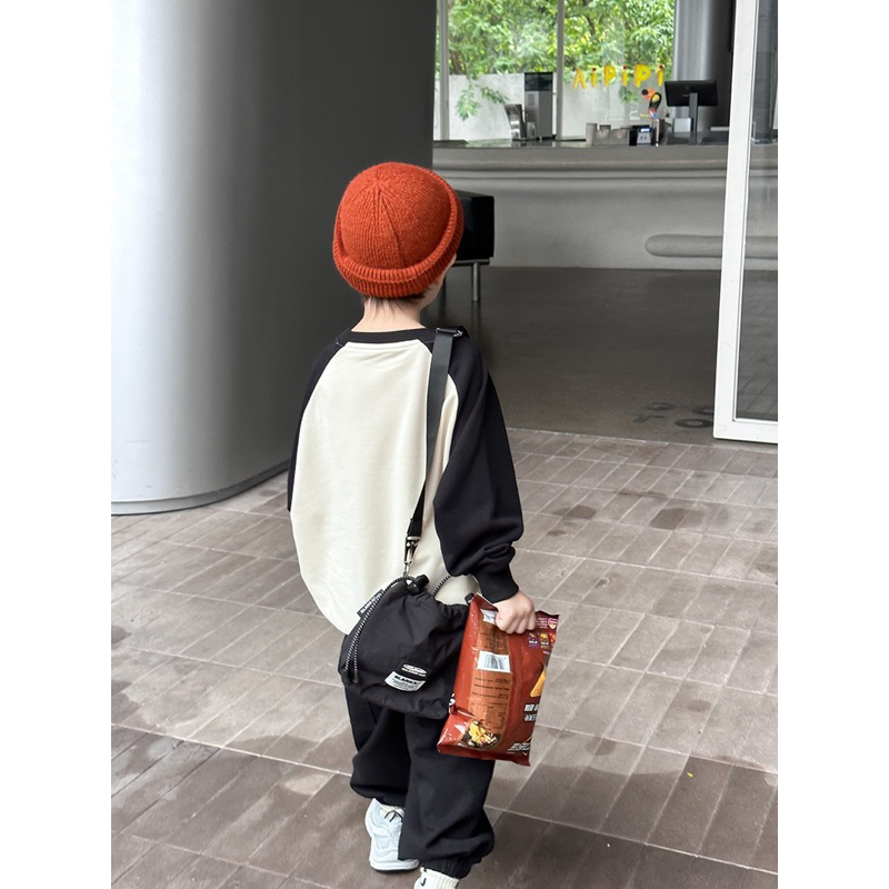 Áo Nỉ Raglan SMOOTH BORED Cho Bé