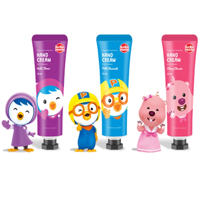 Kem dưỡng da tay trẻ em dưỡng ẩm Pororo Hand Cream Hàn Quốc 30ml